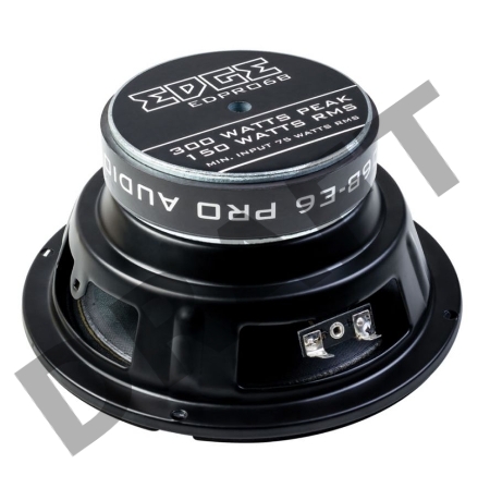 Колонки автомобильные Edge EDPRO6B-CL 300Вт 90.7дБ 16см (6.5дюйм) (ком.:2кол.) среднечастотные однополосные