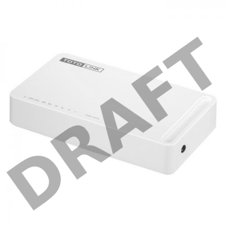 Коммутатор S808G TOTOLINK 8-Port Gigabit  Desktop Switch 8*10/100/1000Mbps auto-negotiation RJ45 Ports Supports Auto MDI/MDIX, plastic case {20}