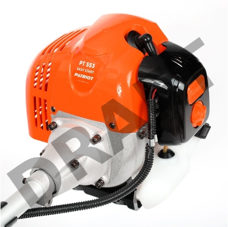 Триммер бензиновый Patriot PT 553 (1+1) 1840Вт 2.5л.с. реж.эл.:леска/нож