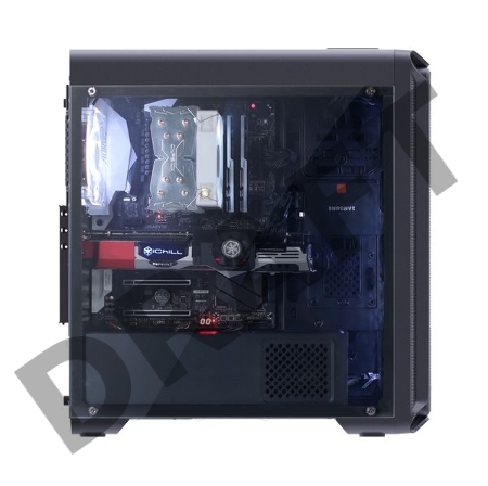 Корпус Zalman i3 edge черный без БП ATX 3x120mm 2xUSB2.0 1xUSB3.0 audio bott PSU