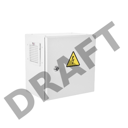 Шкаф ЭКОНОМ уличный всепогодный настенный укомплектованный (В300  Ш300  Г210), комплектация T1-IP54