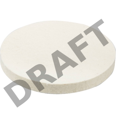 Оснастка Полировальная насадка ЗУБР из фетра на липучке, 125мм [3593-125]