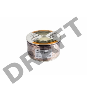 Кабель акустический PROconnect 2х2,00 мм², прозрачный BLUELINE, бухта 100 м