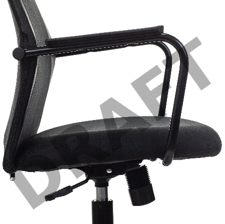 Кресло игровое Zombie ONE черный/карбон текстиль/эко.кожа с подголов. крестов. металл