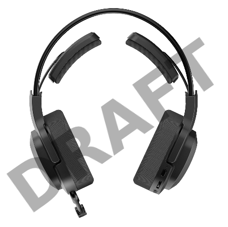 Наушники с микрофоном A4Tech Bloody MR575 черный BT оголовье (MR575)