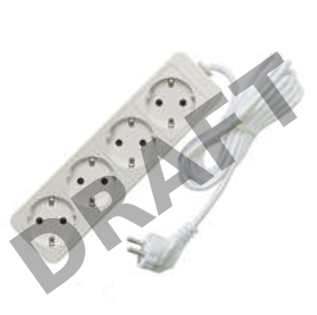 Удлинитель 4х3м с заземл. 10А IP20 2.2кВт Союз 481S-9403