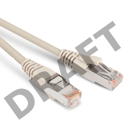 Патч-корд Hyperline PC-LPM-STP-RJ45-RJ45-C5e-5M-LSZH-GY Патч-корд F/­UTP, экранированный, Cat.5e, LSZH, 5 м, серый