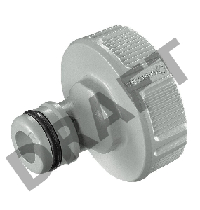 Штуцер GARDENA 18202 (18202-29.000.00)  резьбовой 1''