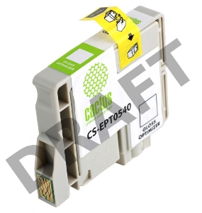 Картридж струйный Cactus CS-EPT0540 прозрачный для Epson Stylus Photo R800/ R1800 (16,2ml)