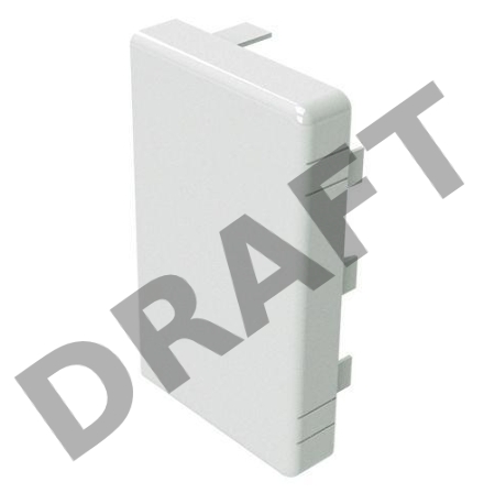 Заглушка для кабель-канала LAN 150х80 ДКС 00880