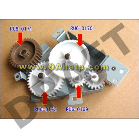 Узел привода печи (колебательный узел) HP LJ P4014/P4015/P4515 RC2-2432/RC2-2423 OEM