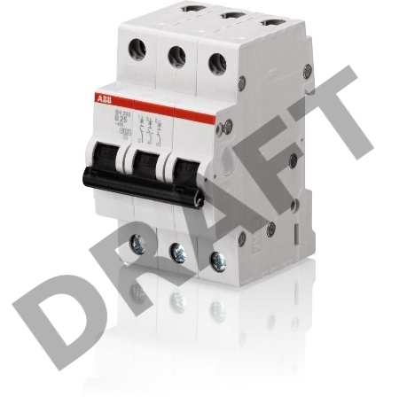 Выключатель автоматический модульный 3п C 10А 4.5кА SH203L ABB 2CDS243001R0104