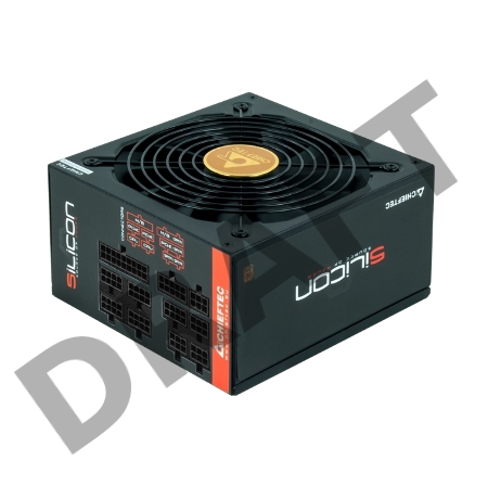 Блок питания Chieftec Silicon SLC-850C (ATX 2.3, 850W, 80 PLUS BRONZE, Active PFC, 140mm fan, Full Cable Management) Retail