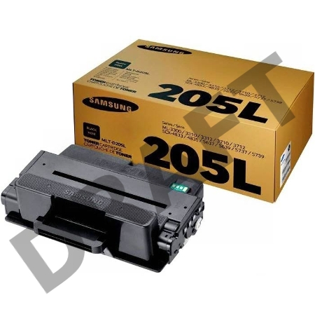 Тонер-картридж Samsung MLT-D205L черный для Samsung ML-3310/3710/SCX-5637/4833 (5000стр.)