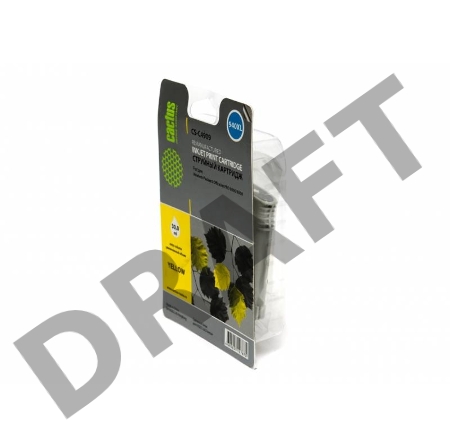 Картридж струйный Cactus CS-C4909 желтый для №940 HP OfficeJet PRO 8000/8500 (30ml)