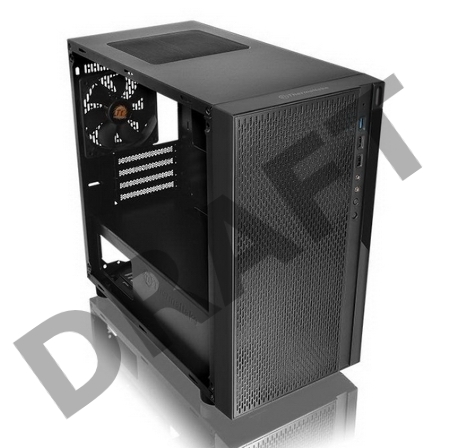 Корпус Thermaltake Versa H18 Window черный без БП mATX 2xUSB2.0 1xUSB3.0 audio bott PSU