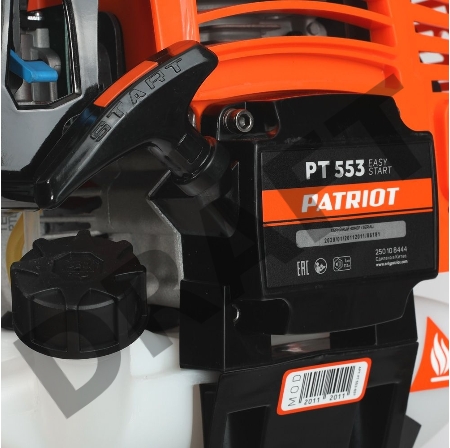 Триммер бензиновый Patriot PT 553 (1+1) 1840Вт 2.5л.с. реж.эл.:леска/нож