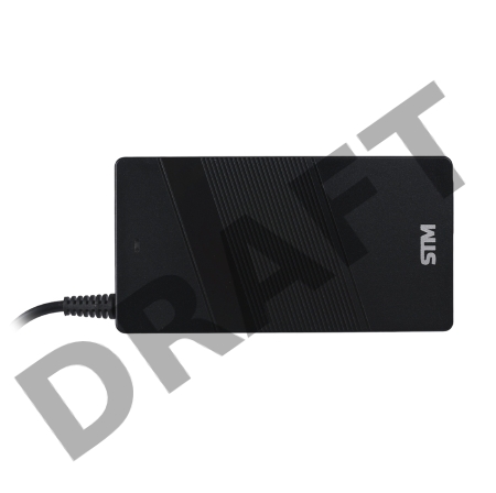 Универсальный адаптер для ноутбуков на 90Ватт Адаптер для ноутбуков STM SLU90, 90W, USB(2.1A), slim design