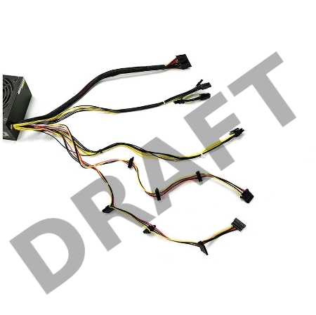 Блок питания DeepCool DE500 V2,  350Вт,  120мм,  черный, retail [dp-de500us-ph]