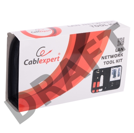 Монтажный инcтрумент Gembird TK-NCT-01 Набор инструментов для работы с локальной сетью (4 предмета) набор