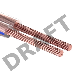 Кабель акустический PROconnect 2х0,35 мм², прозрачный BLUELINE, бухта 100 м