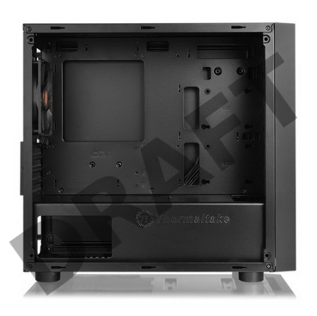Корпус Thermaltake Versa H18 Window черный без БП mATX 2xUSB2.0 1xUSB3.0 audio bott PSU