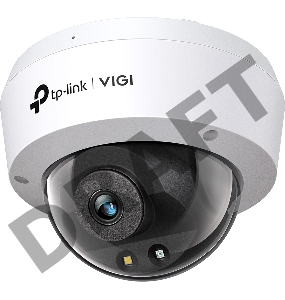 Купольная камера 4 Мп с цветным ночным видением/ 4MP Full-Color Dome Network Camera