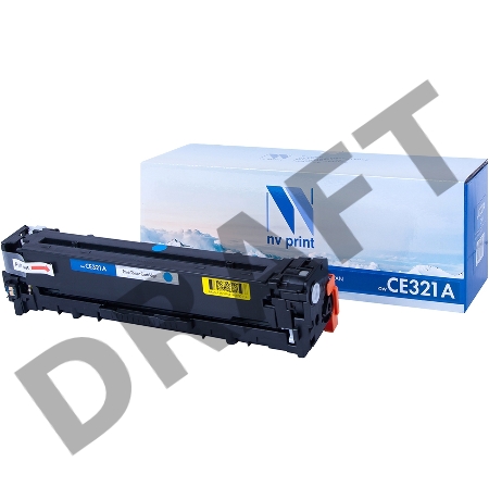 Картридж NV Print совместимый HP CE321A Cyan для LJ Color CP1525 (1300k)