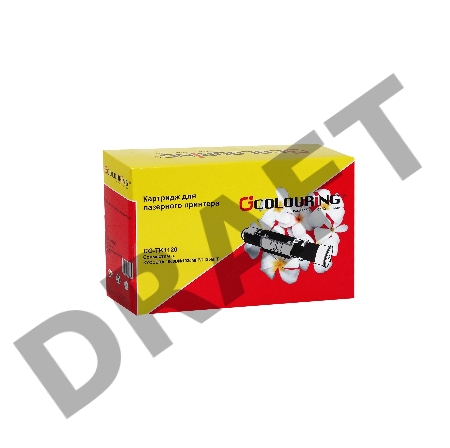 Картридж Тонер-туба CG-TK-1120 для принтеров Kyocera FS-1060DN/1125MFP/1025MFP 3000 копий Colouring