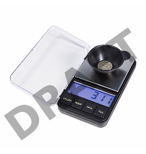 Весы карманные электронные от 0,01 до 500 грамм с чашей  REXANT