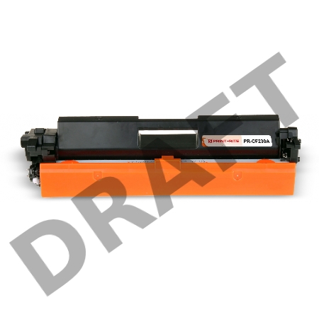 Картридж лазерный Print-Rite TFHAKJBPU1J PR-CF230A CF230A черный (1600стр.) для HP LJ 203/227