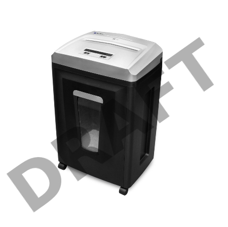 Шредер ГЕЛЕОС УП21-7+  фрагменты 0,8х 1 мм., 23 литра, 7 листов, класс секретности P-7.