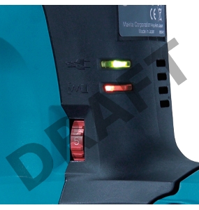 Отбойный молоток Makita HM1213C Молоток отб,SDS-max,1510Вт,25.5Дж,950-1900у\м,10.3кг,чем,АВТ,м\функц бок рукоятка,плавный пуск 