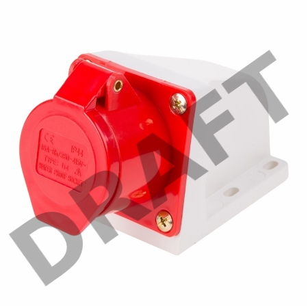 Розетка 114 стационарная 3Р+РЕ 16А 380В IP44 REXANT