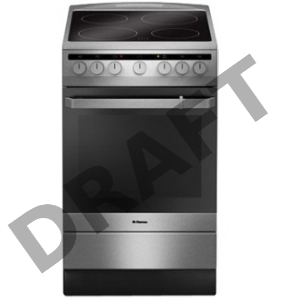 Плита Электрическая Hansa FCCX64000 серебристый