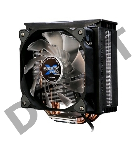 Кулер ZALMAN CNPS10X OPTIMA II BLACK, 120mm LED FAN, 4 HEAT PIPES, 4-PIN PWM, 1500 RPM, 27DBA, HYDRAULIC BEARING, FULL SOCKET SUPPORT