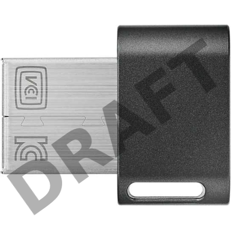 Внешний накопитель 256GB USB Drive <USB 3.1> Samsung FIT Plus (up to 300Mb/s) (MUF-256AB/APC) 