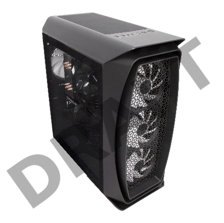 Компьютер  IRU Game 310H5GMA MT i5 11400F/16Gb/SSD1Tb RTX3060Ti 8Gb/DOS/черный