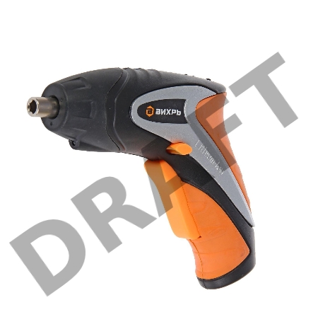 Отвертка аккумуляторная ВИХРЬ ОА-3,6-К [72/14/10] { 3.6 В,  LI-ION, 1,3 Ач, 3.5 Нм, подсветка рабочей зоны, кейс }