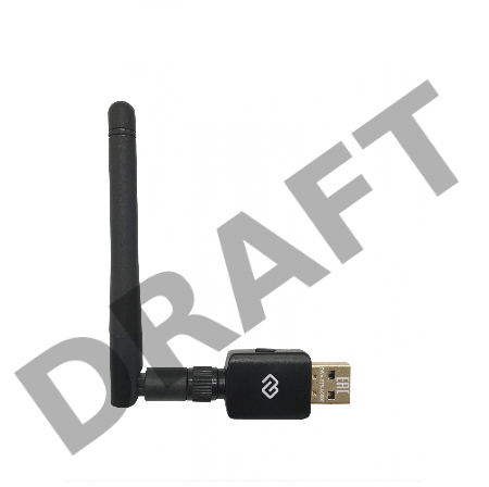 Сетевой адаптер WiFi + Bluetooth Digma DWA-BT5-AC600E AC600 USB 2.0 (ант.внеш.съем) 1ант. (упак.:1шт)