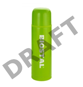 Термос с узкой горловиной BIOSTAL NB-750 С-G, зеленый, 0.75 л. (в уп. 12 шт)