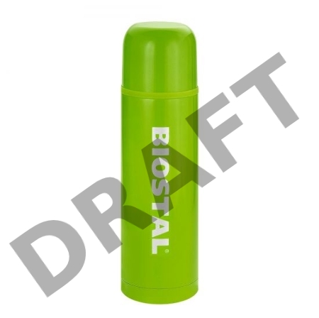 Термос с узкой горловиной BIOSTAL NB-750 С-G, зеленый, 0.75 л. (в уп. 12 шт)