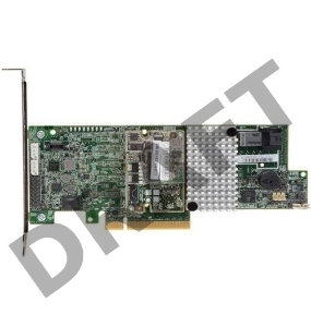 Контроллер LSI MegaRAID SAS9361-4I SGL  (LSI00415) SAS 12G, (PCI-E 3.0 x8, LP) , RAID 0,1,10,5, 4port (1*intSFF8643), Каб.отдельно
