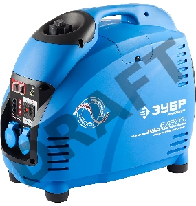 Инверторный бензиновый генератор ЗУБР ЗИГ-3500  3500/3000Вт 220В 4ткт эл-интелект