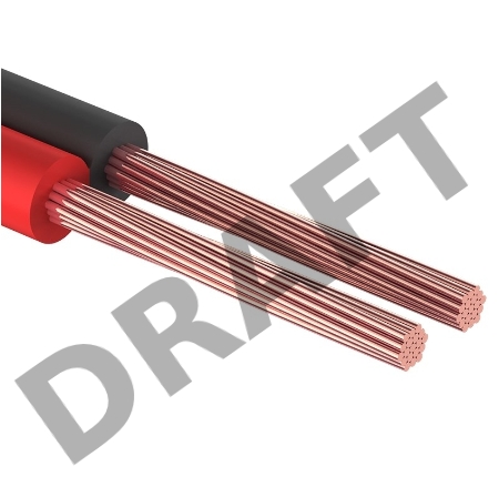 Кабель акустический PROconnect 2х2,50 мм², красно-черный, бухта 100 м