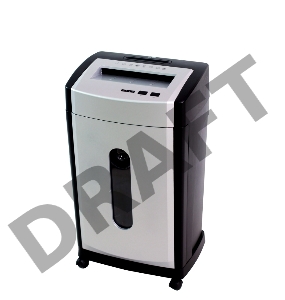 Шредер Office Kit S215 (секр.P-4)/фрагменты/20лист./28лтр./скрепки/скобы/пл.карты/CD