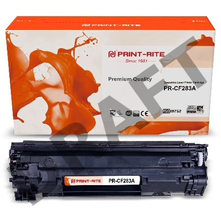 Картридж лазерный Print-Rite TFH780BPU1J PR-CF283A CF283A черный (1500стр.) для HP LJ Pro M125nw/M127fw