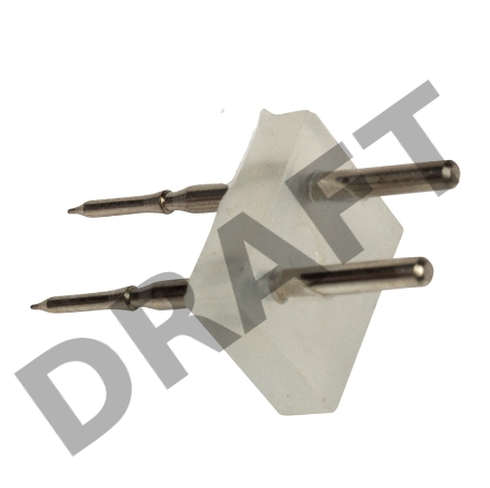 Разъем-иглы для соединения Гибкого Неона 360 (цена за 1 шт.)