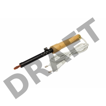 Паяльник ЭПСН 220В 65Вт дерев. ручка ПД Rexant 12-0265
