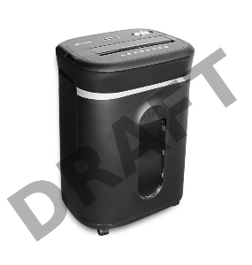 Шредер ГЕЛЕОС УМ28-4, DIN P-4 (4 ур-нь секр.), фрагмент 3,9х30мм,  19-21 лист (70г/м2), CD/пл.карты/скрепки/скобы, 28 литров